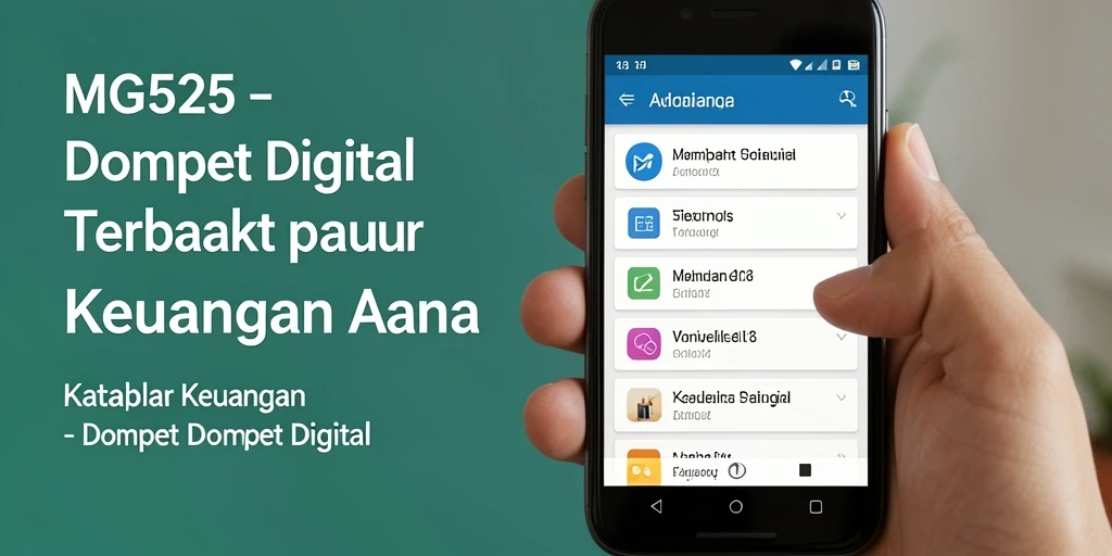 Antarmuka MG525 yang intuitif dan mudah digunakan.